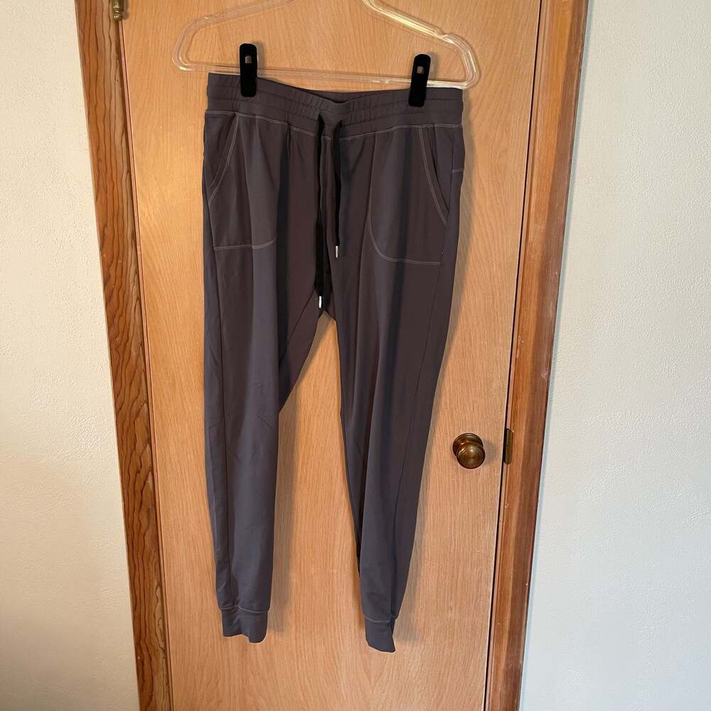 Zyia Active Size Large Gray All-Day Jogger Womens Pants
